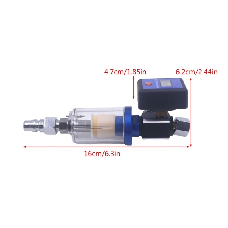 Digital Pressure Regulator Quick Connection Water Oil Separator Filter