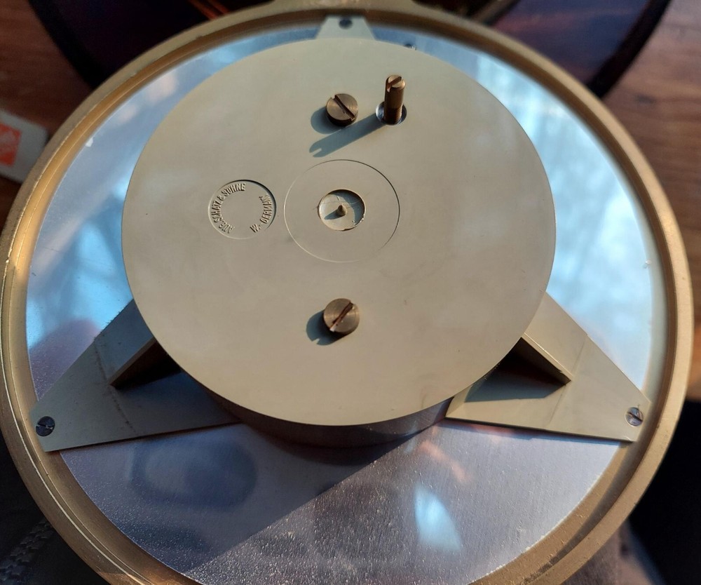 Schatz Brass Ship's Compensated Precision Barometer & Thermometer, West Germany