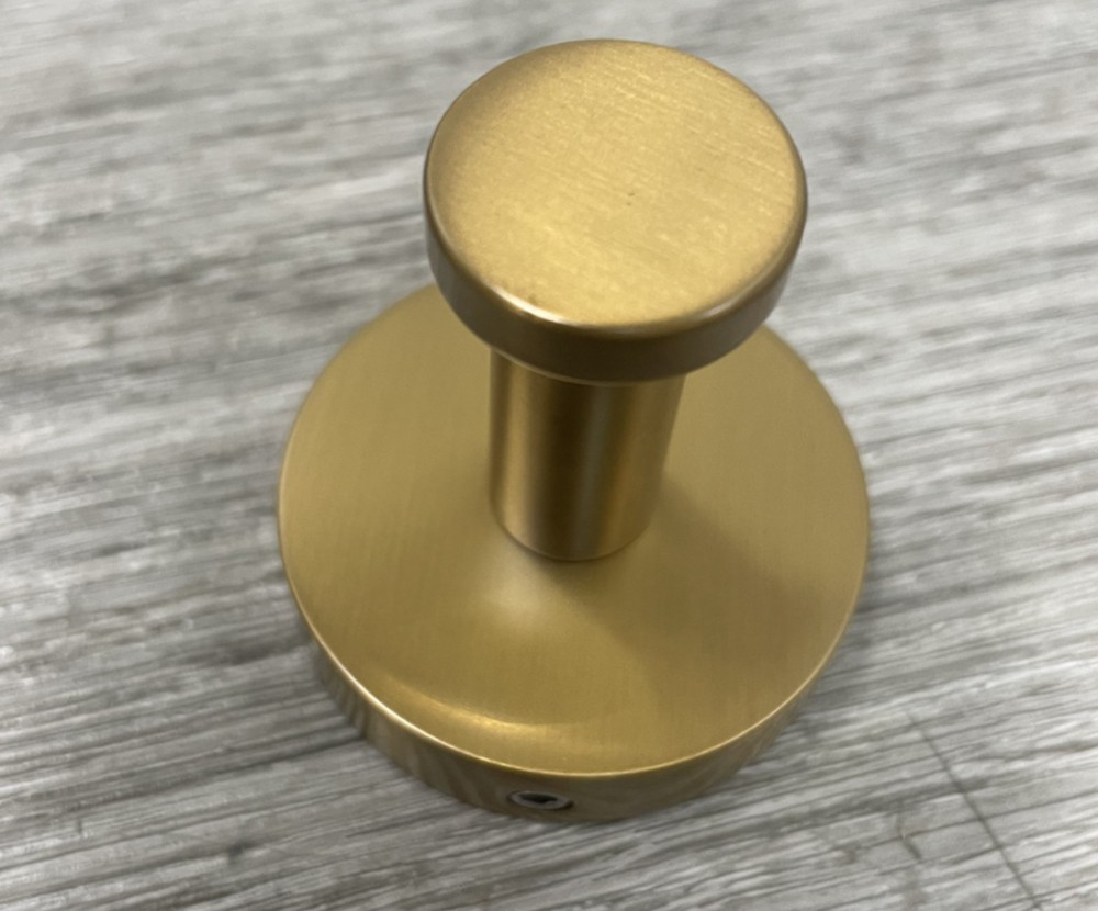 ICO Bath V63239 Volkano Summit Single Robe Hook- Brushed Bronze
