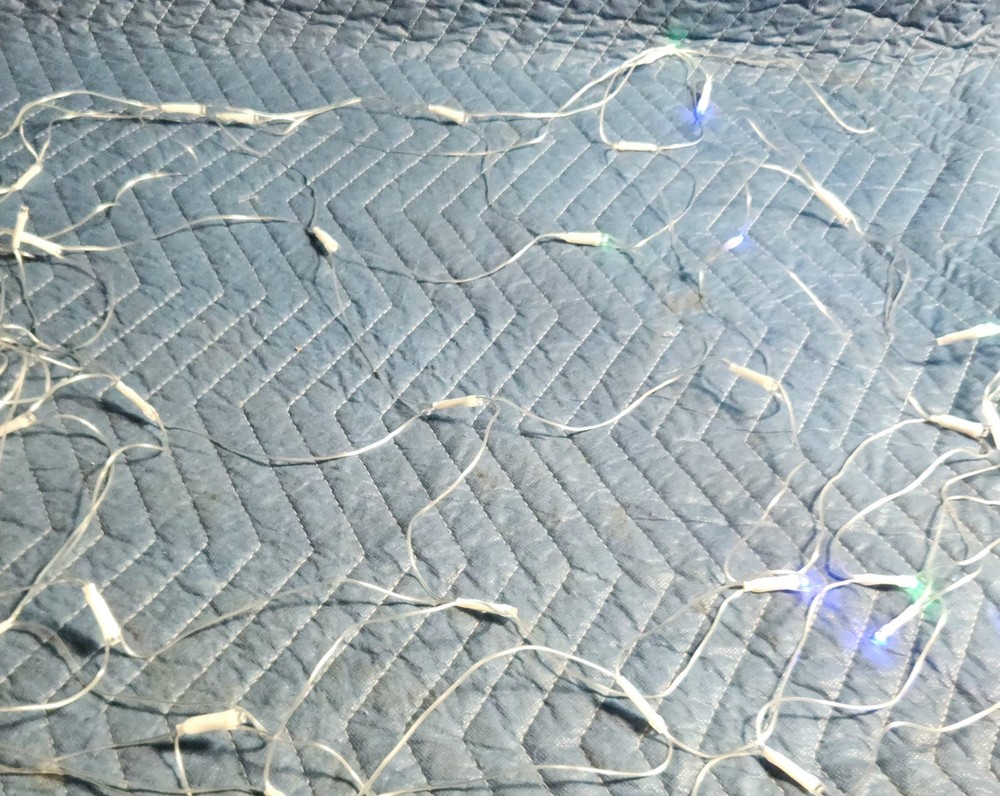 Solor Powered, Muti-colored Netting Lights