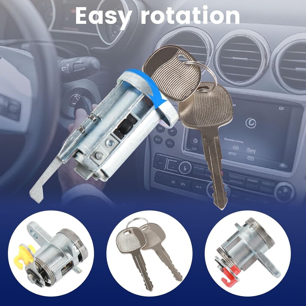 Ignition Switch Lock Cylinder Compatible with 2007 2008 2009 2010 2011 Isuzu NPR