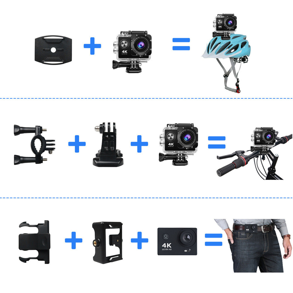 10 PACK 4K Action Camera