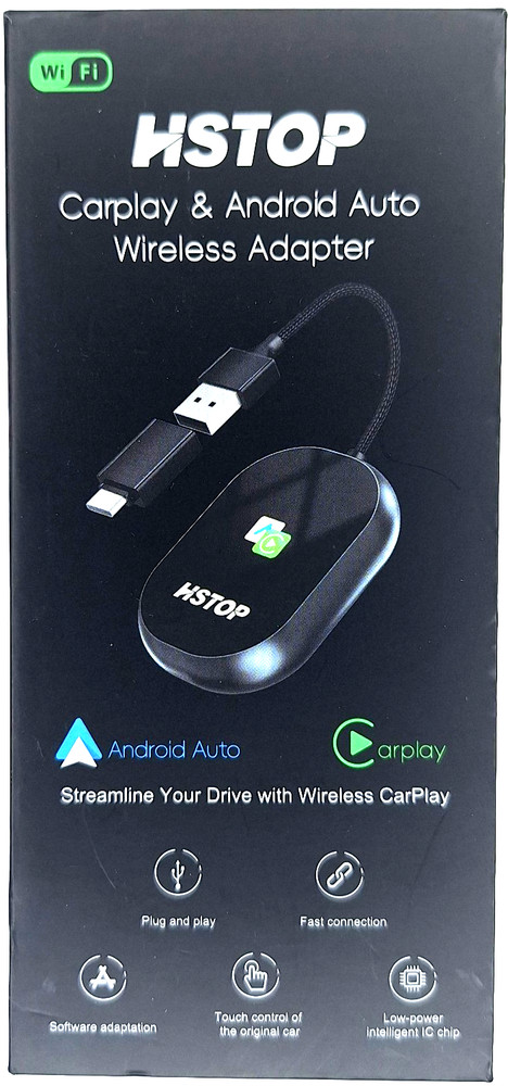 Wireless Bluetooth Adapter Iphone Android Car 2in1 USB HSTOP