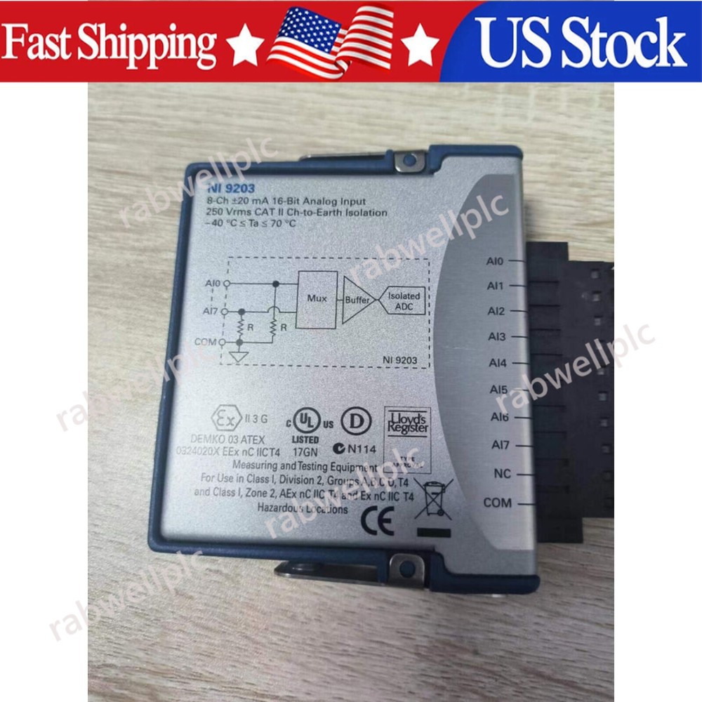 National Instruments NI 9203 cDAQ Analog Current Input Module