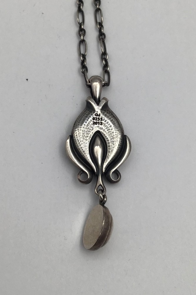 Georg Jensen Sterling Silver Anniversary Pendant 2012