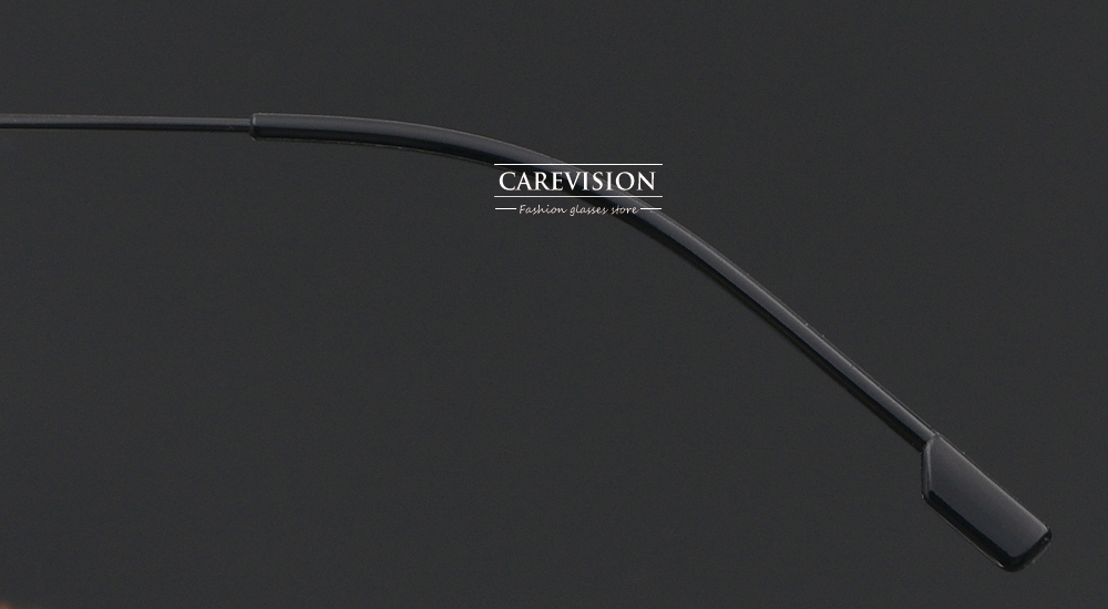 Unisex Memory Titanium Alloy Rimless Eyeglasses Frames Rectangle Glasses RX Able