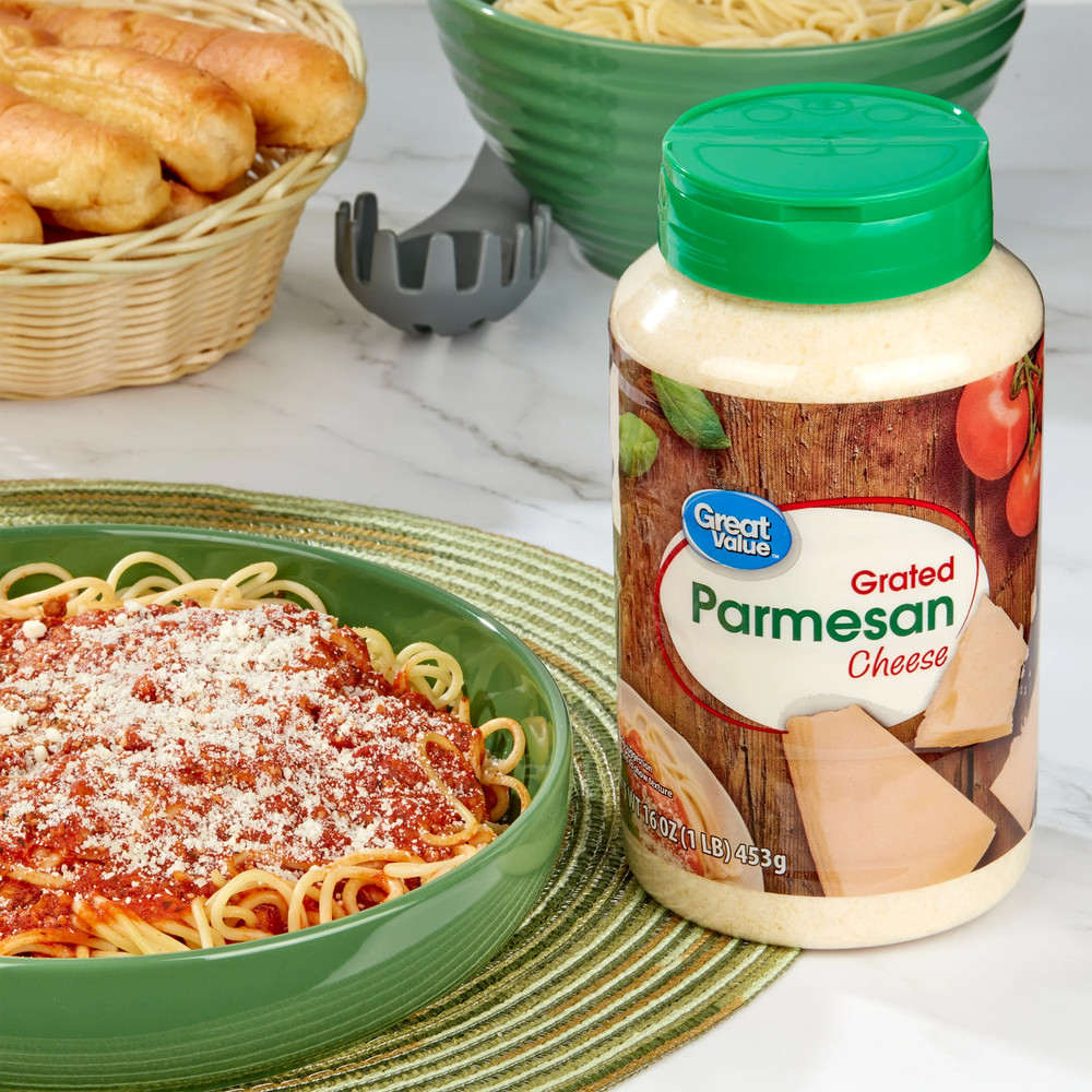 Grated Parmesan Cheese, 16 Oz Bottle
