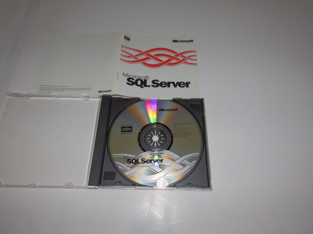 Vintage Software - Microsoft SQL Server v6.5 & v4.21 (full), v2000 EE (eval kit)