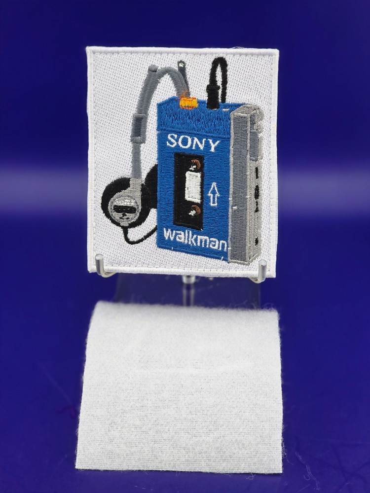 Sony Walkman TPS-L2 Hook & Loop Embroidered Patch