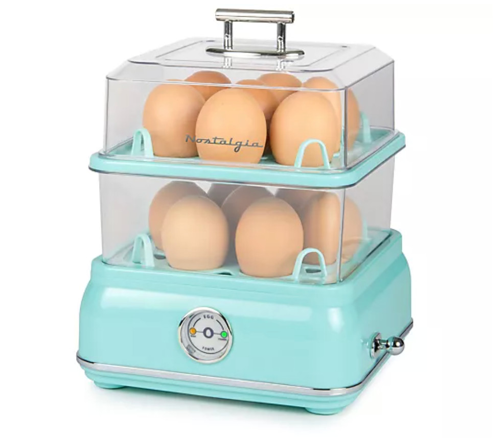 Nostalgia Classic Retro 14-Capacity Egg Cooker