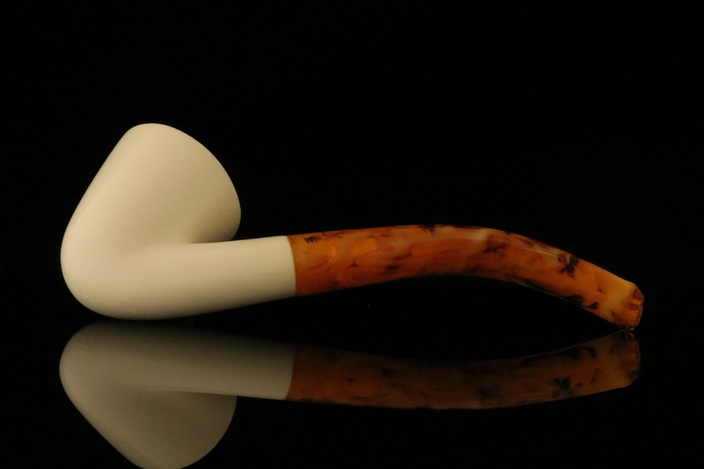 Dublin Block Meerschaum Pipe with fitted case M1789