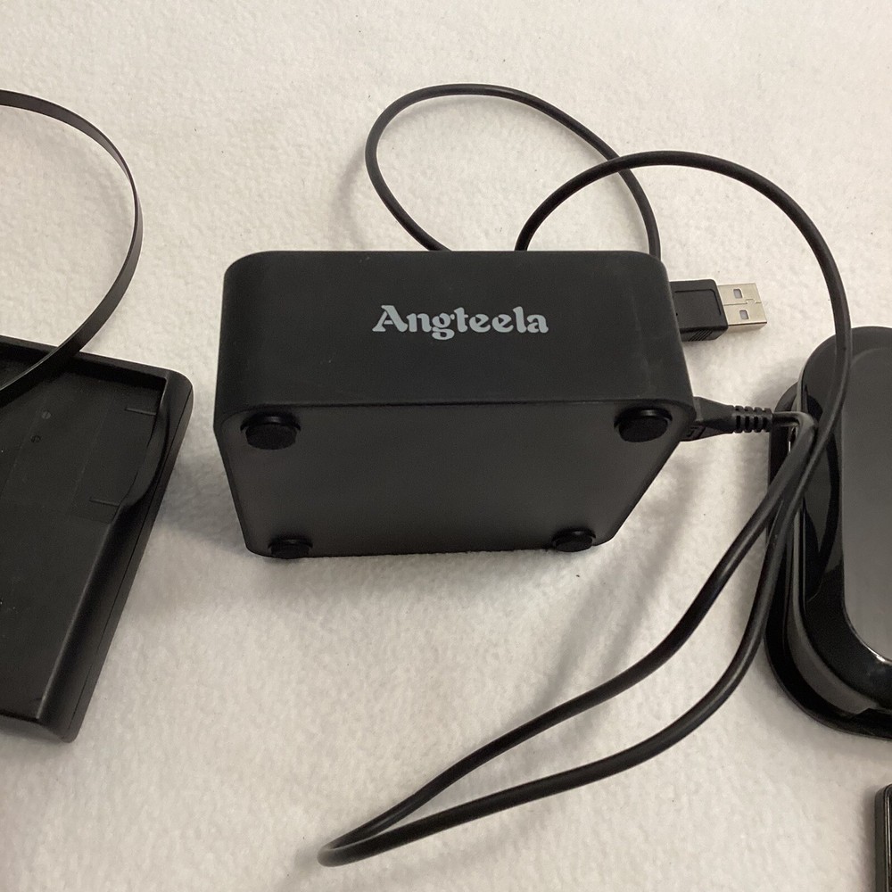 Mixed Electronics Lot, Headset Charger HDMI Switch, Remote Control