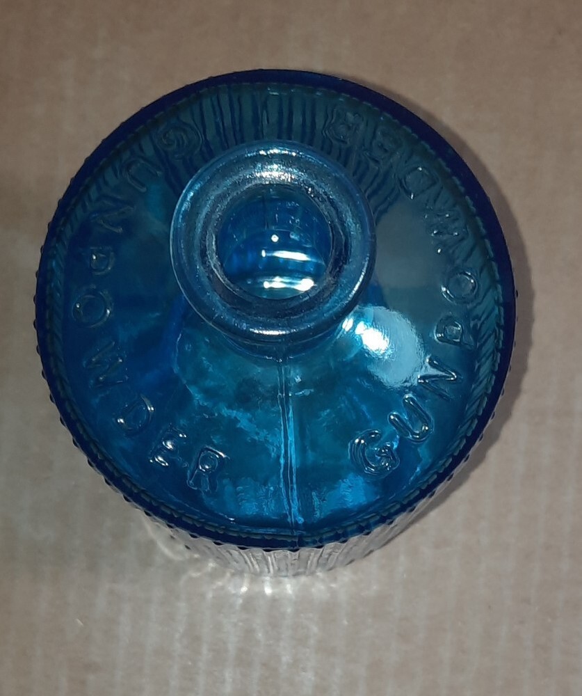 Bottle Gunpowder Irish Gin Empty No Label