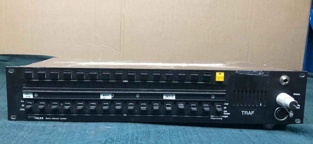 RTS Telex Matrix Intercom System IKP-950 Intercom Control Panel with Power Cord