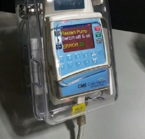 CME ColorVision PCA Infusion Pump w/ Case .
