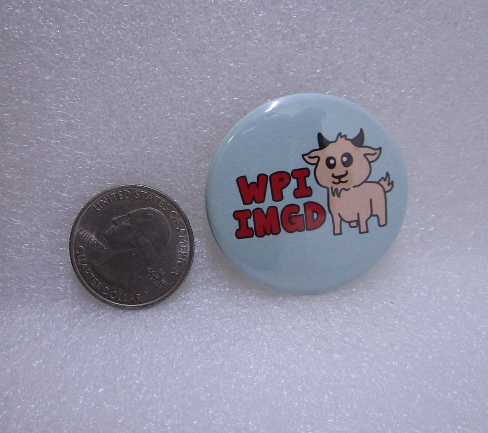 Worcester Polytechnic Institute Interactive Media and Game Development Pin