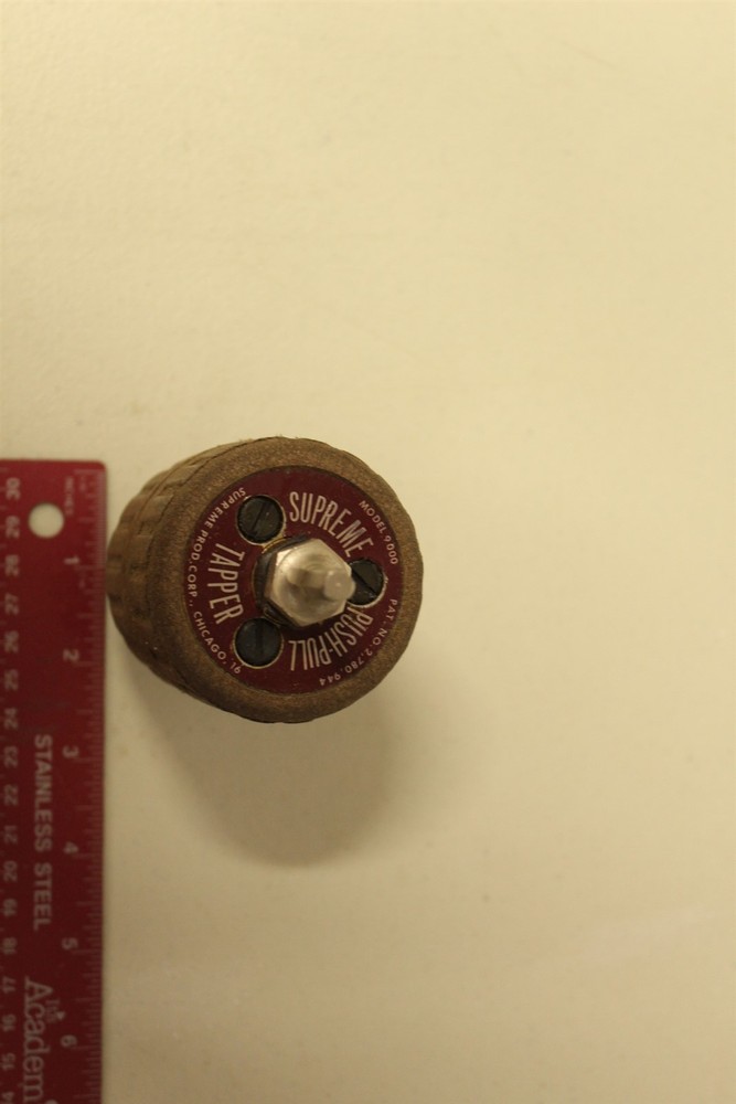 Vintage Supreme Push Pull Tapper Tool Model #9000 Grip Tool