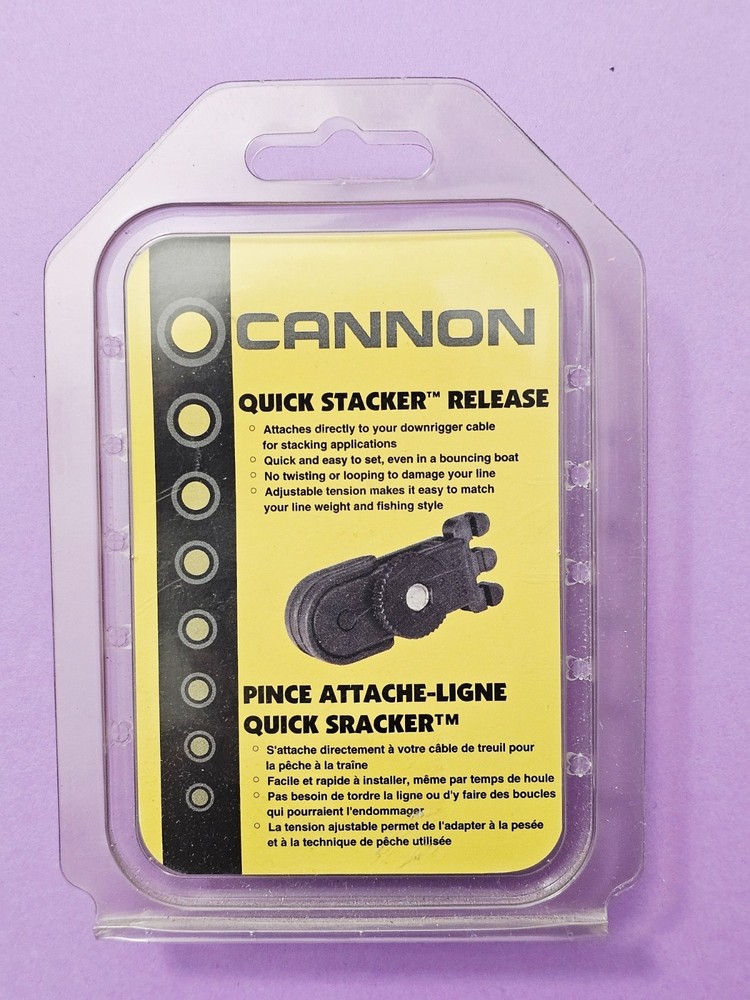 C-D4. FREE SHIPPING.  Cannon Brand Quick Stacker Release.