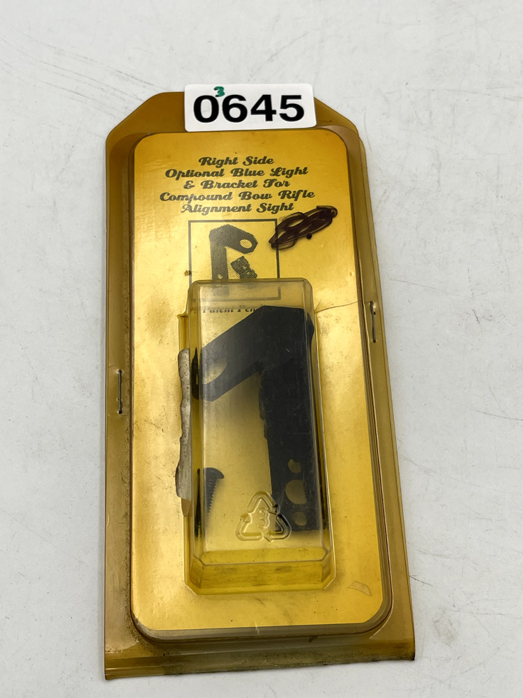 Right Side Optional Blue Light & Bracket For Compound Bow Rifle Alightment Sight