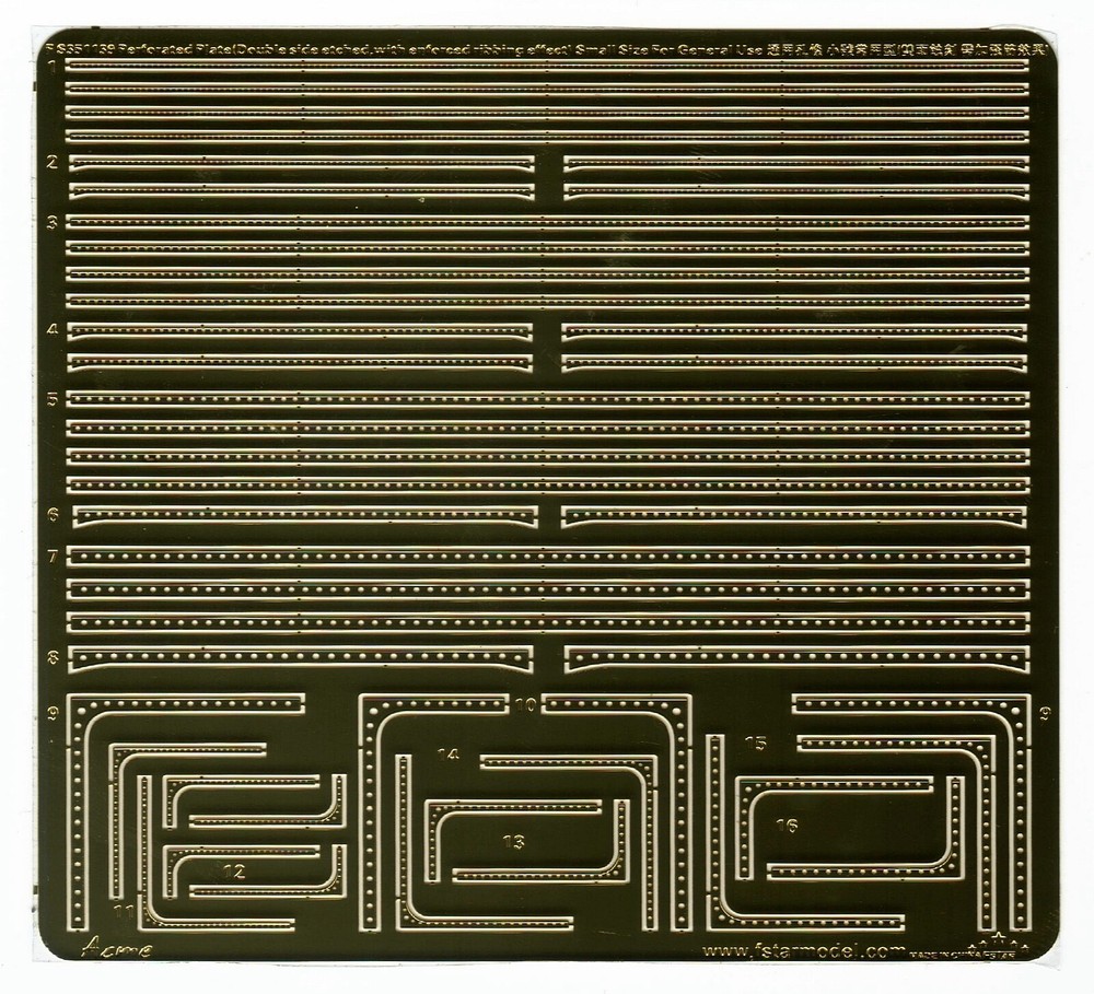 Five star 1/350 FS351139 Perforated Plate (Double side etched)