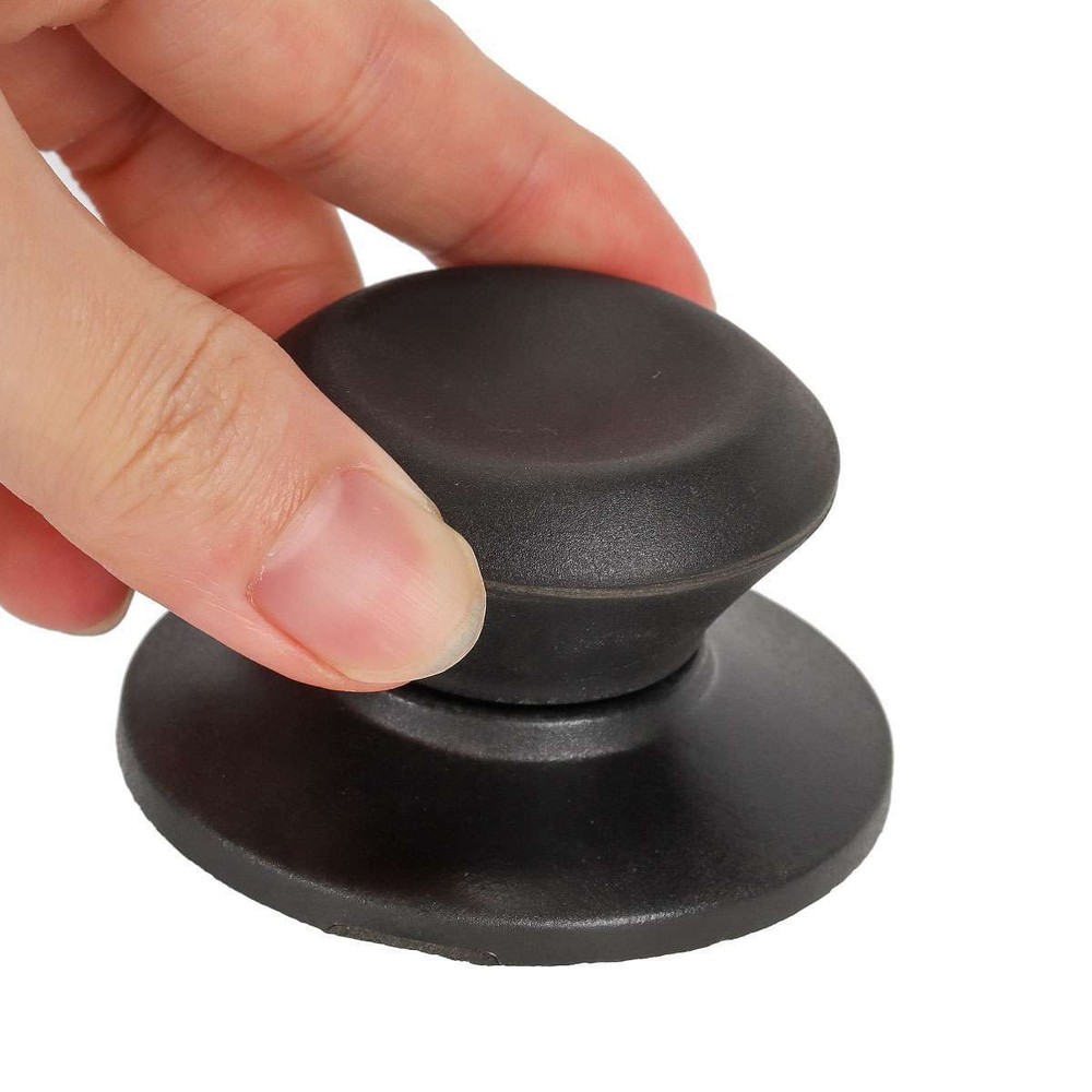 Pot Lid Knobs Handles Replacement Plastic Pan Lid Handle Crock Universal 2 PCS