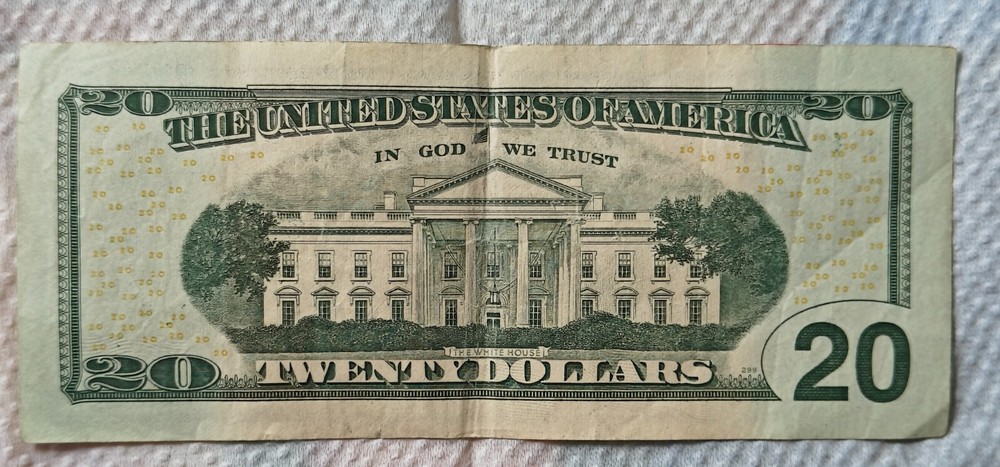 Off Center $20 Dollar Bill Print Error Series 2017A