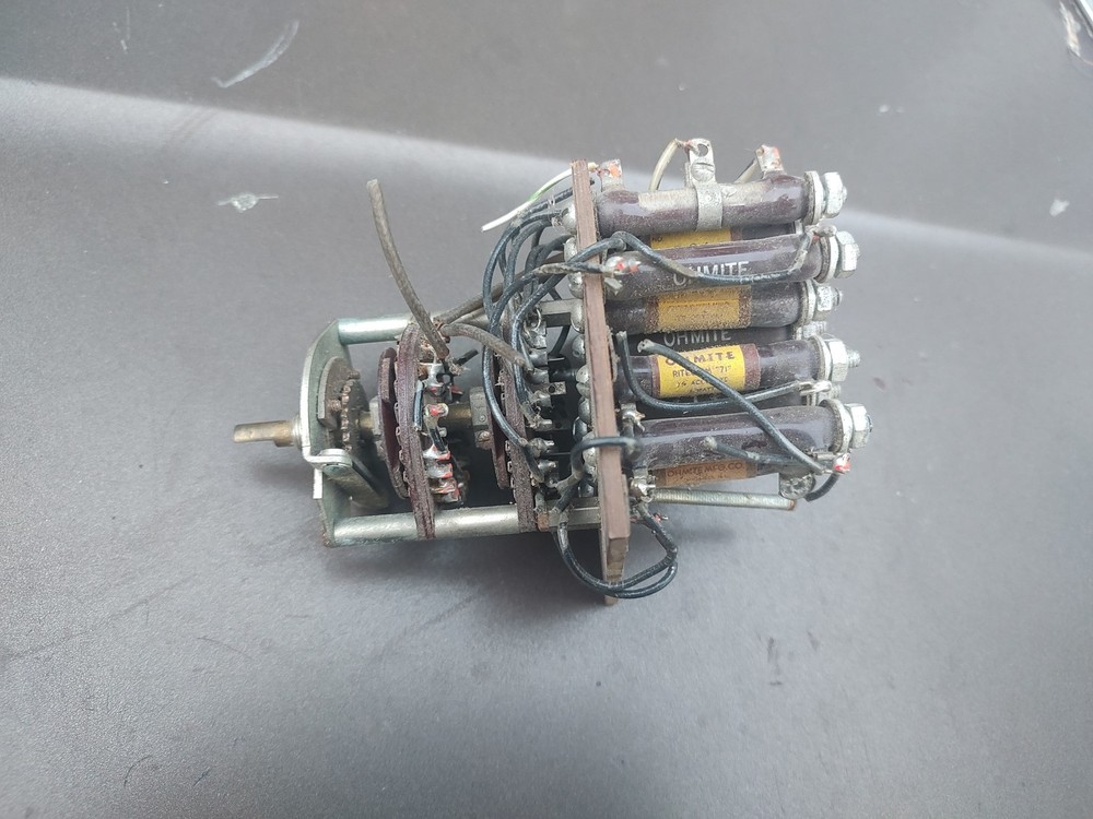 Ohmite Resistors On A Rority Switch
