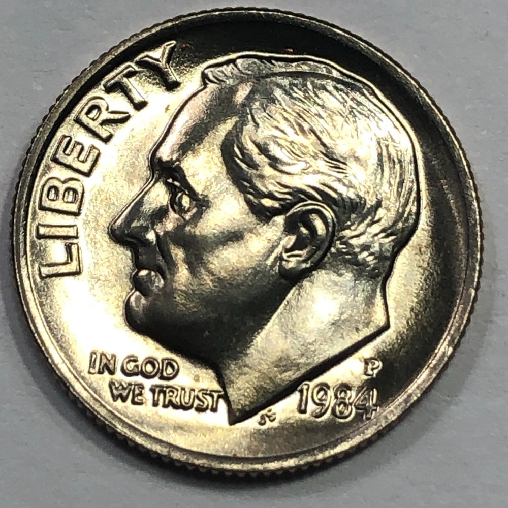 1984-P  Uncirculated Roosevelt Dime