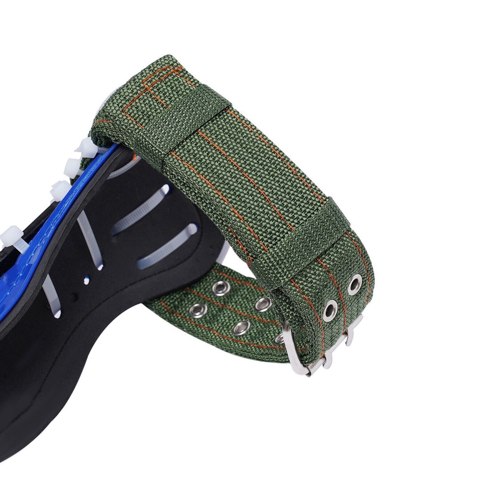 2 Gears Tree Climbing Spike Kit Single Protective Belt Strap Rope Adjustable