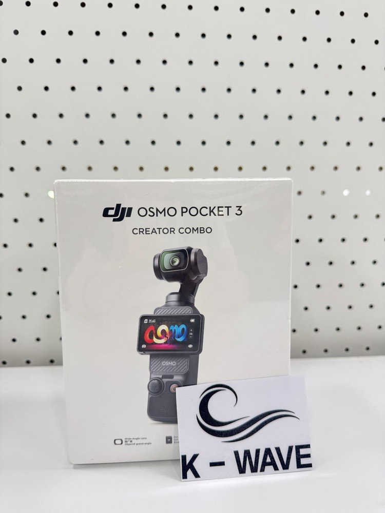DJI Osmo Pocket 3 Creator Combo Handheld Gimbal Stabilizer Camera [Free Tariff]