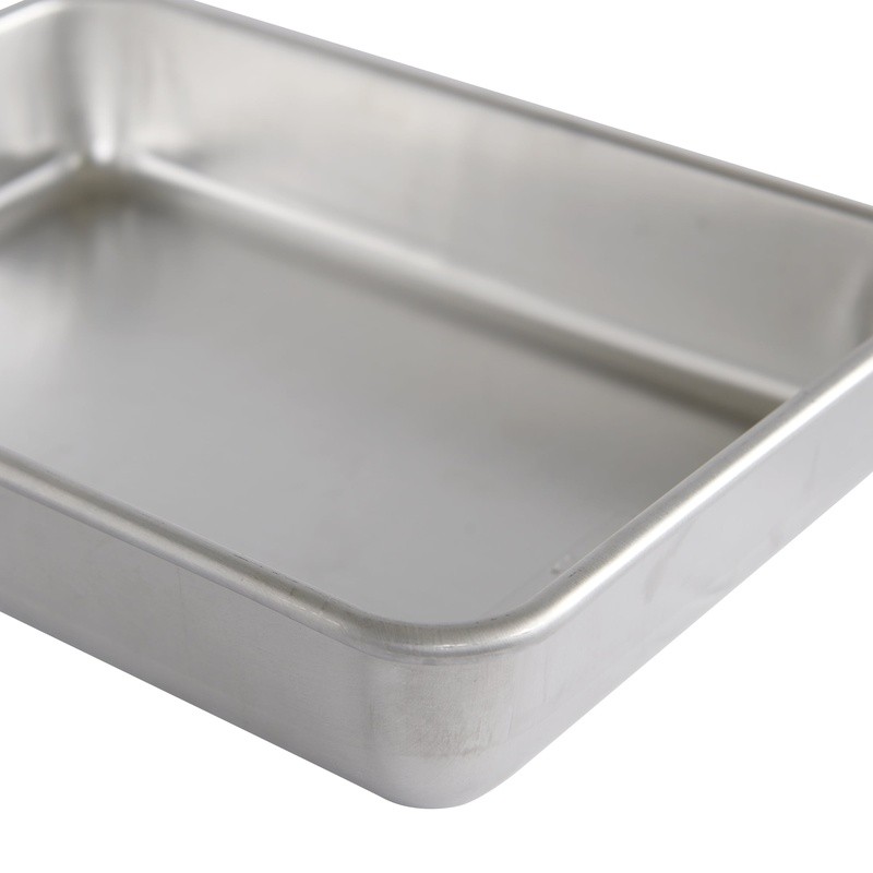Aluminum Baking Pan 9x13 Rectangular Non-Stick High Wall Kitchen Bakeware New