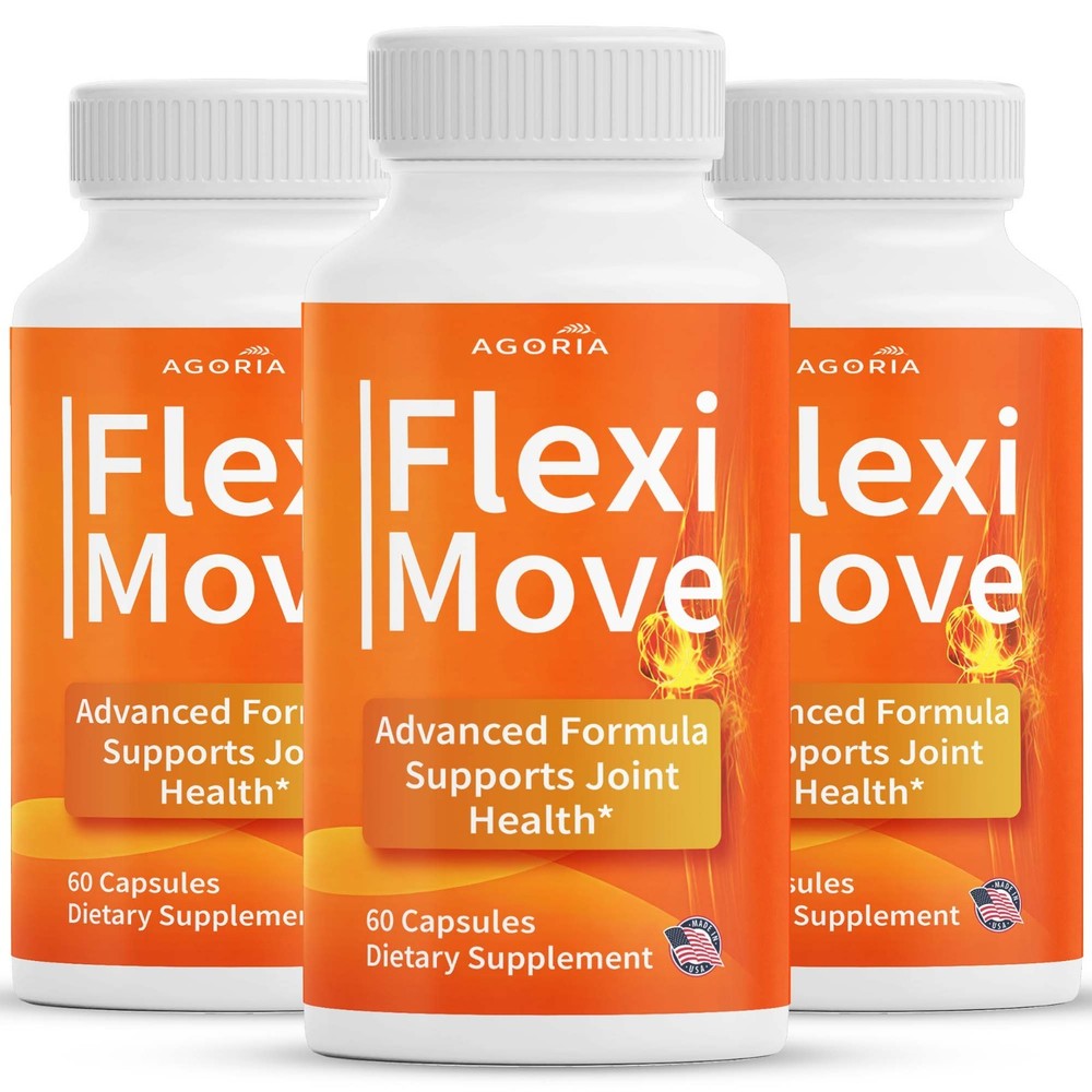 (3 Pack) Flexi Move Joint Support Advanced Formula Supplement FlexiMove Capsules
