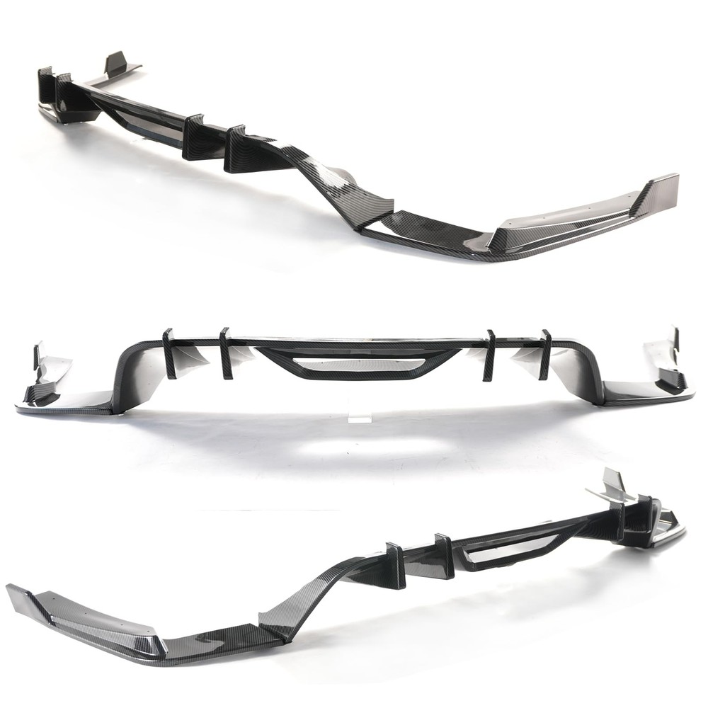 Rear Bumper Diffuser for Ford Mustang Style, Diffuser Lower Spoiler Splitter Lip