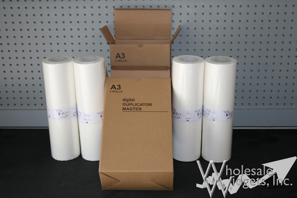 4 Master Rolls Compatible With Riso S-4363 and S-8131 S8131