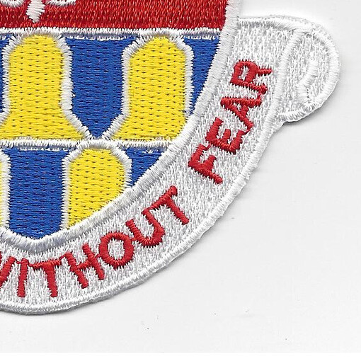 122nd Cavalry Regiment Patch