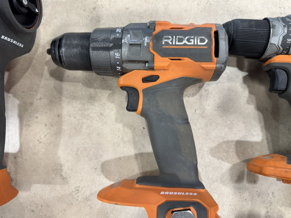 Ridgid 5-Tool Combo Kit Drill, Micro Impact, Nailer & more!