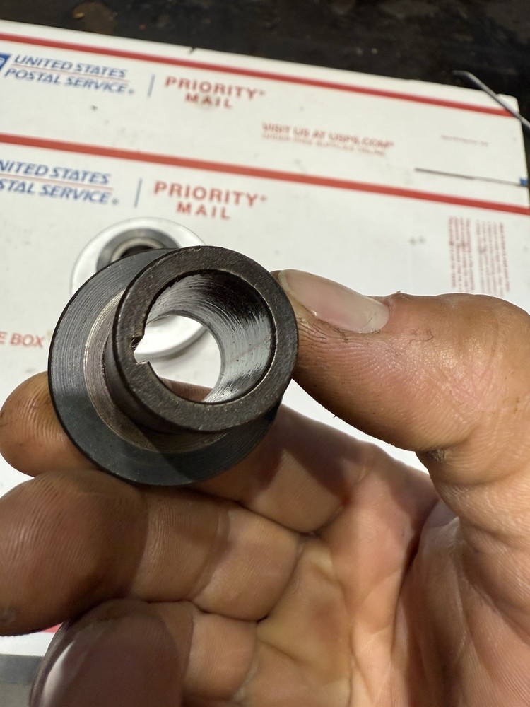 CNC Z axis shaft indexing head component