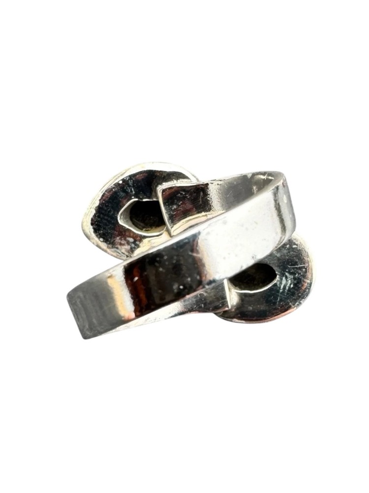 Black Onyx Solid 925 Sterling Silver Ring ADJ