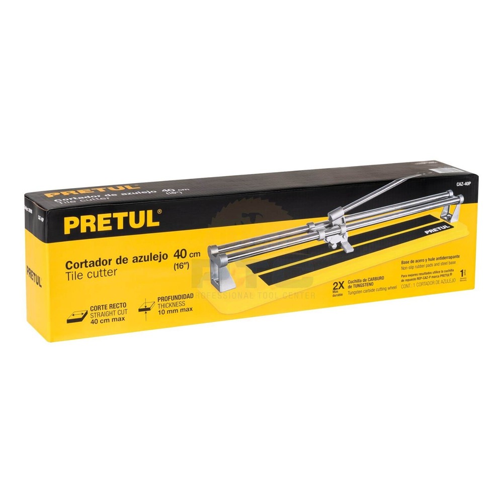Pretul CAZ-40P 16" (41 cm) tile cutter
