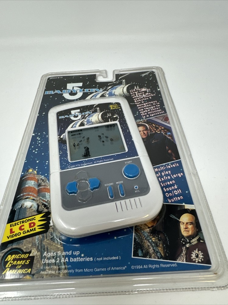 Babylon 5 Electronic Video LCD Game 1994 New In Package