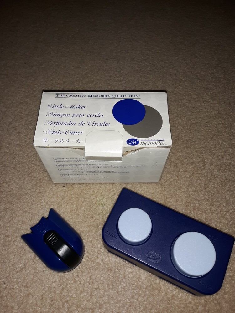 Creative Memories Cutting Tools -Templates - Blades - Mat - Circle Maker