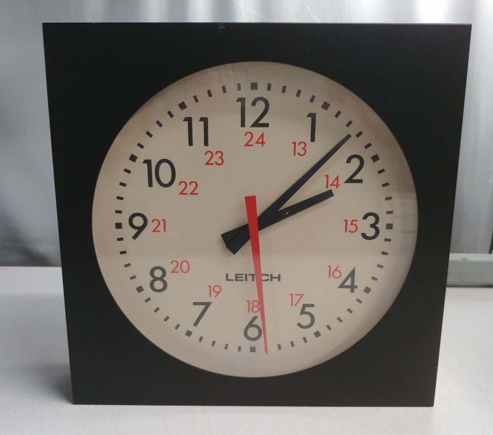 Leitech DAC-5012 Analog Time Code Studio Clock