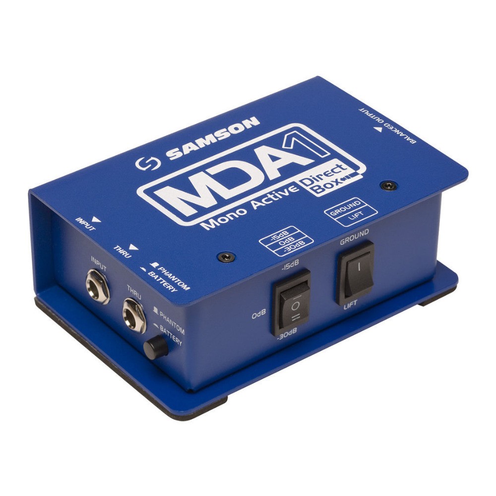 Samson SAMDA1 Active Mono Direct Box with Durable Single-Channel DI