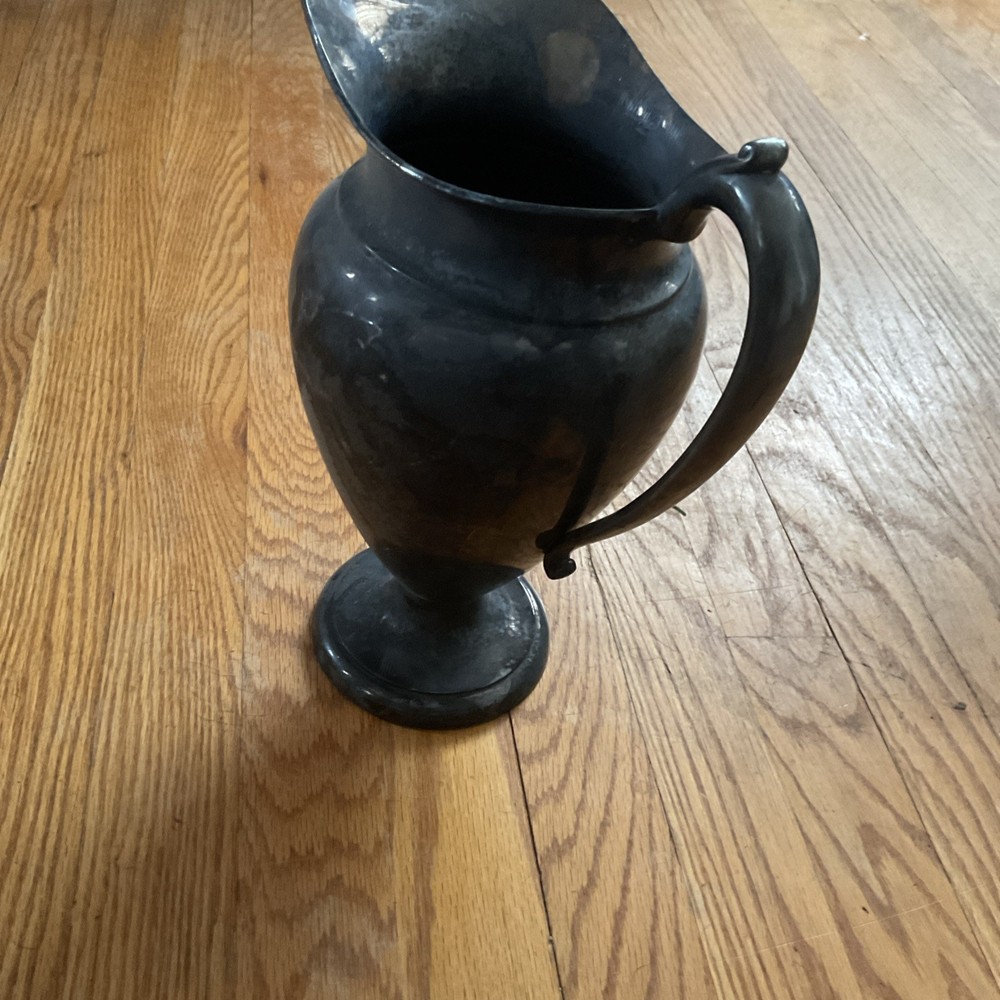 Vintage Crescent Silver Mfg Co SPNS Silverplate Pitcher