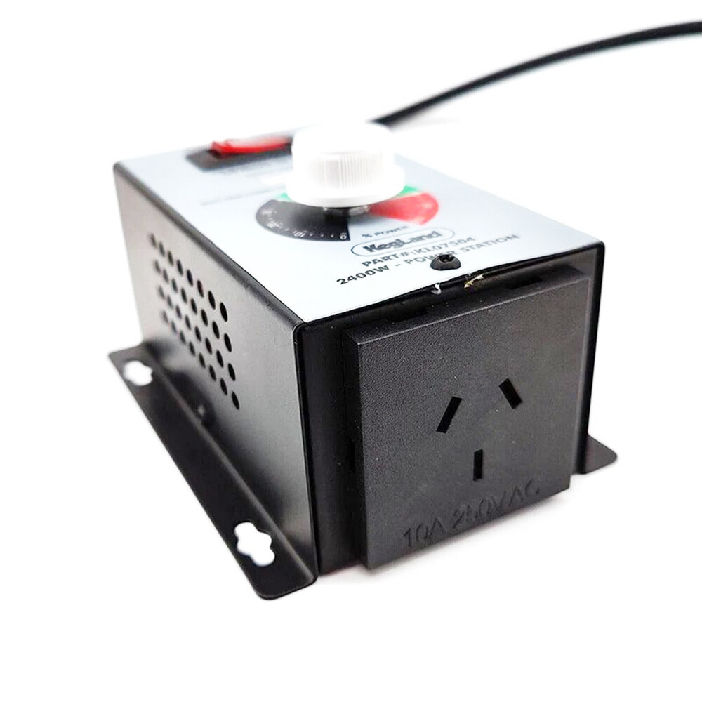 240V 2400W Adjustable Power Controller Australian Standard Voltage Regulator 10A