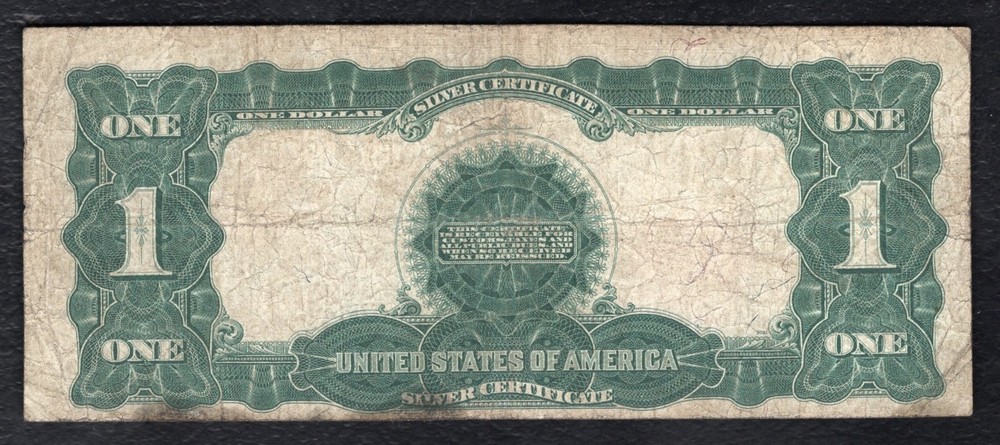 FR. 236 1899 $1 ONE DOLLAR “BLACK EAGLE” SILVER CERTIFICATE NOTE VERY FINE (E)