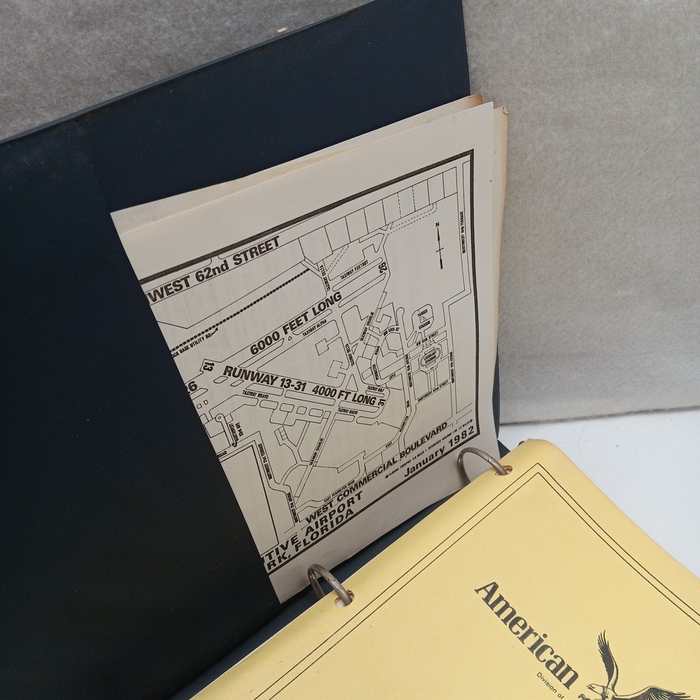 AMERICAN FLYERS PILOT TRAINING SPECIALISTS, PILOT FLIGHT MANUAL. 1984