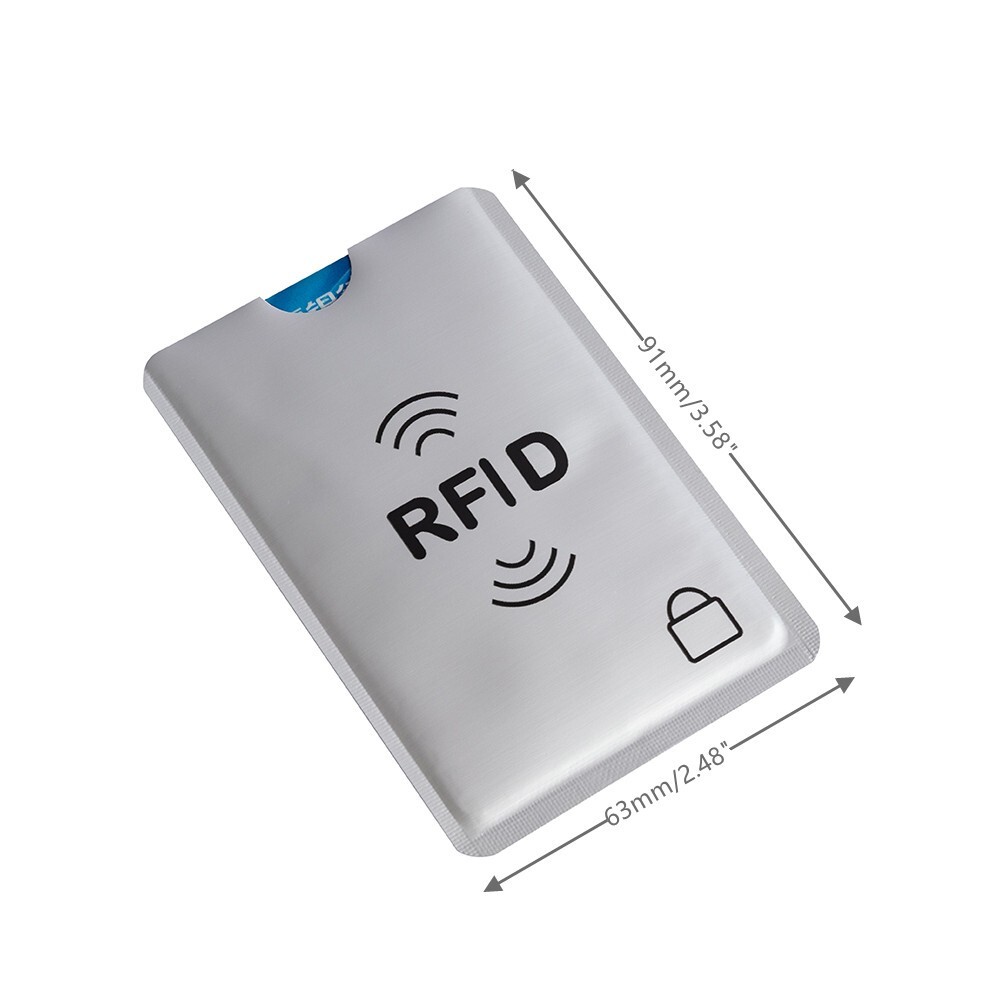 RFID Sleeve Debit/Credit Card Passport Protector Colored Blocking Holder