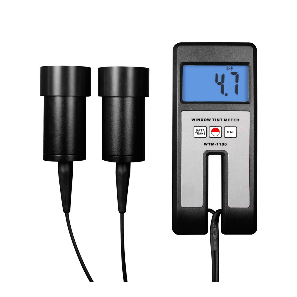 Window Tint Meter Light Transmittance Tester with Range 0%~100% Accuracy ±2%