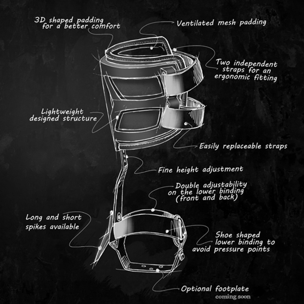 Edelrid Talon - Tree Climbers 2-3/4"